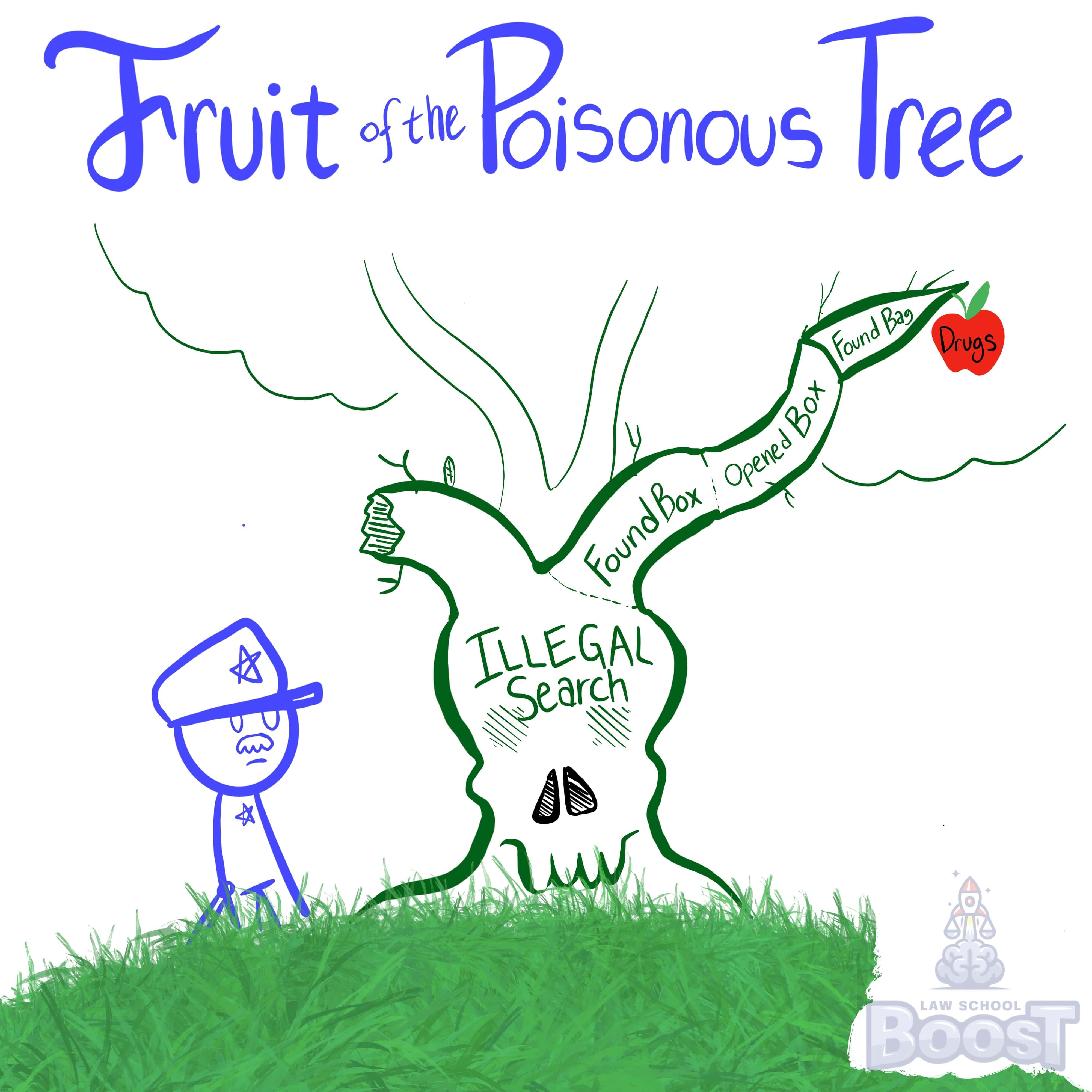 What is the fruit of the poisonous tree doctrine?