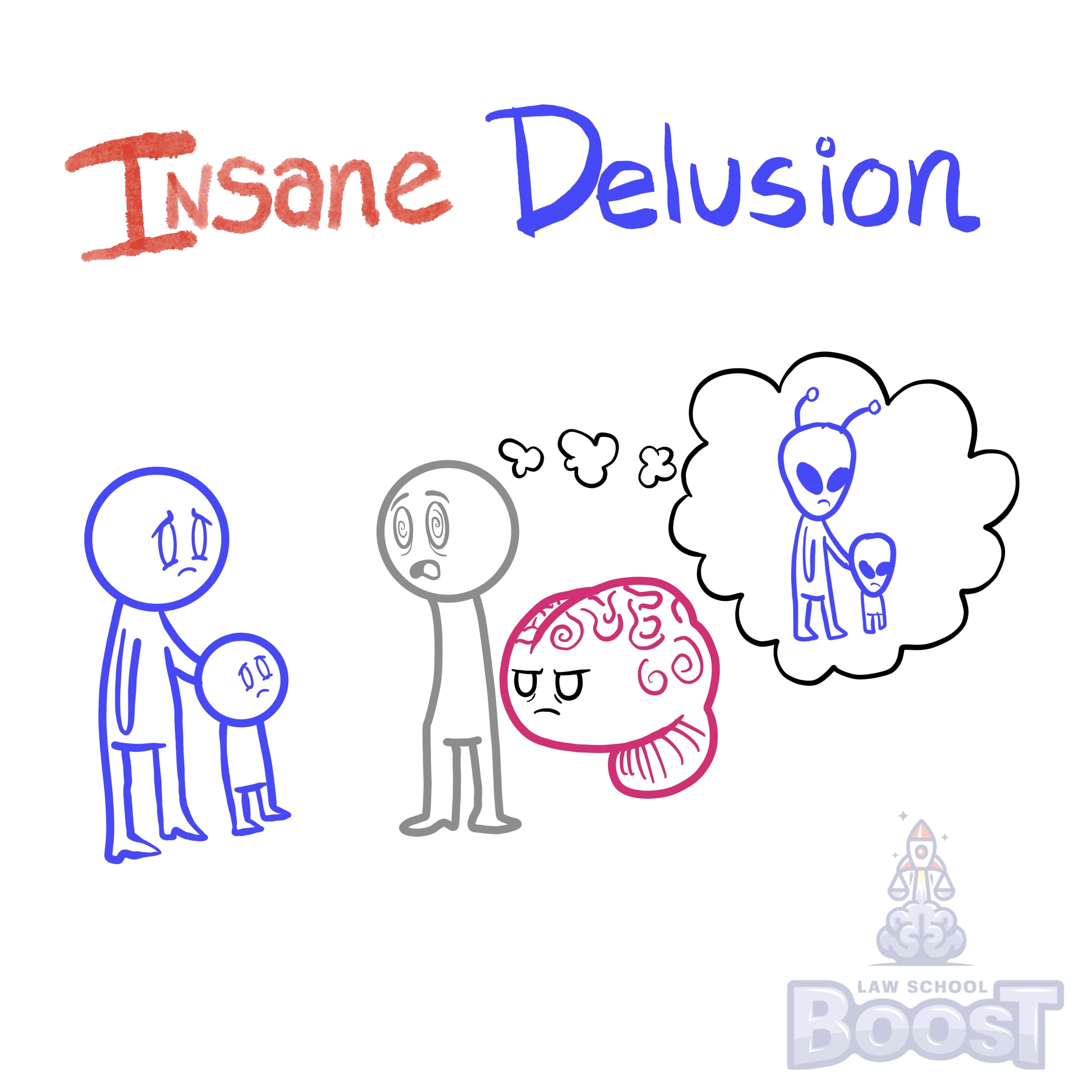 What is an insane delusion?