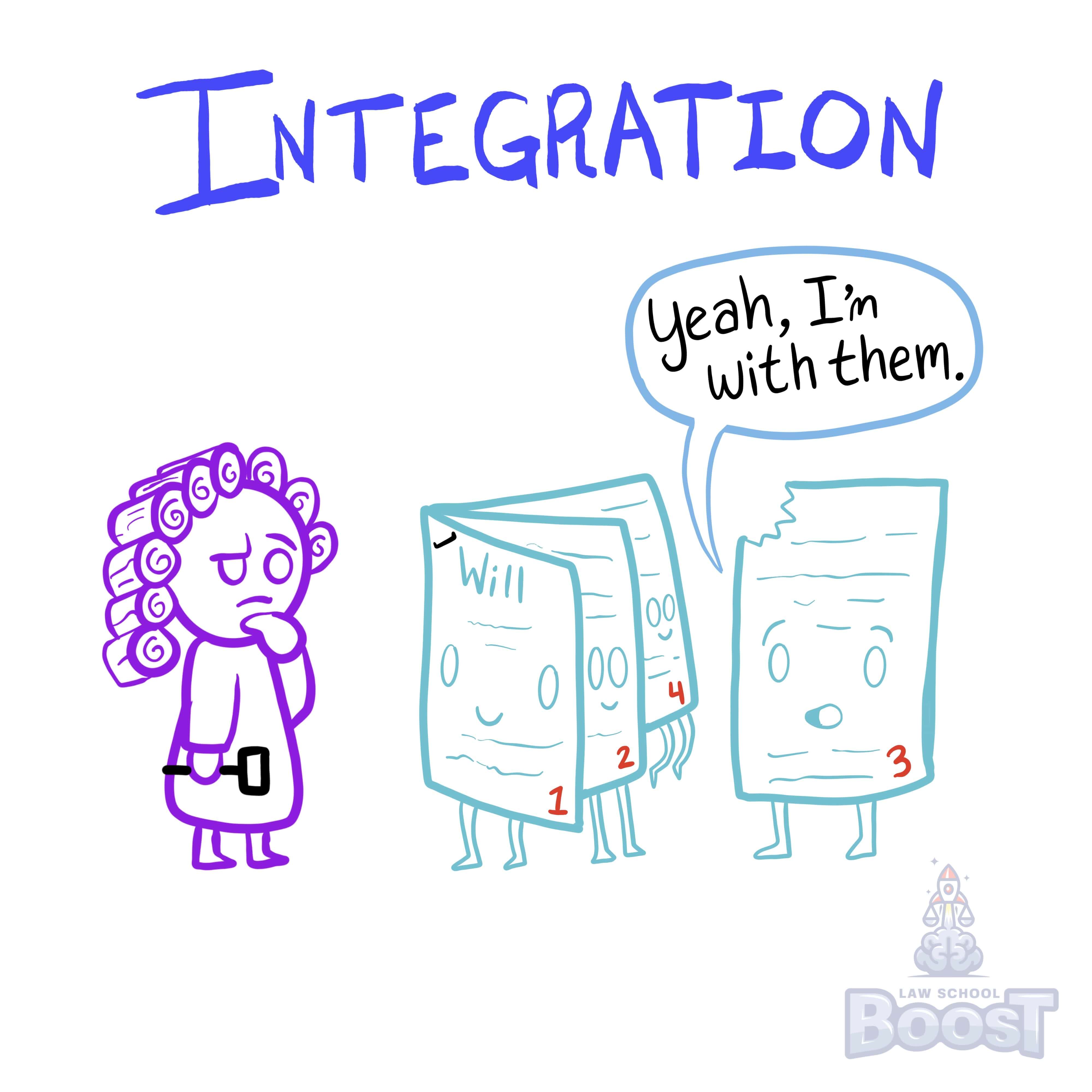 What is an integration?